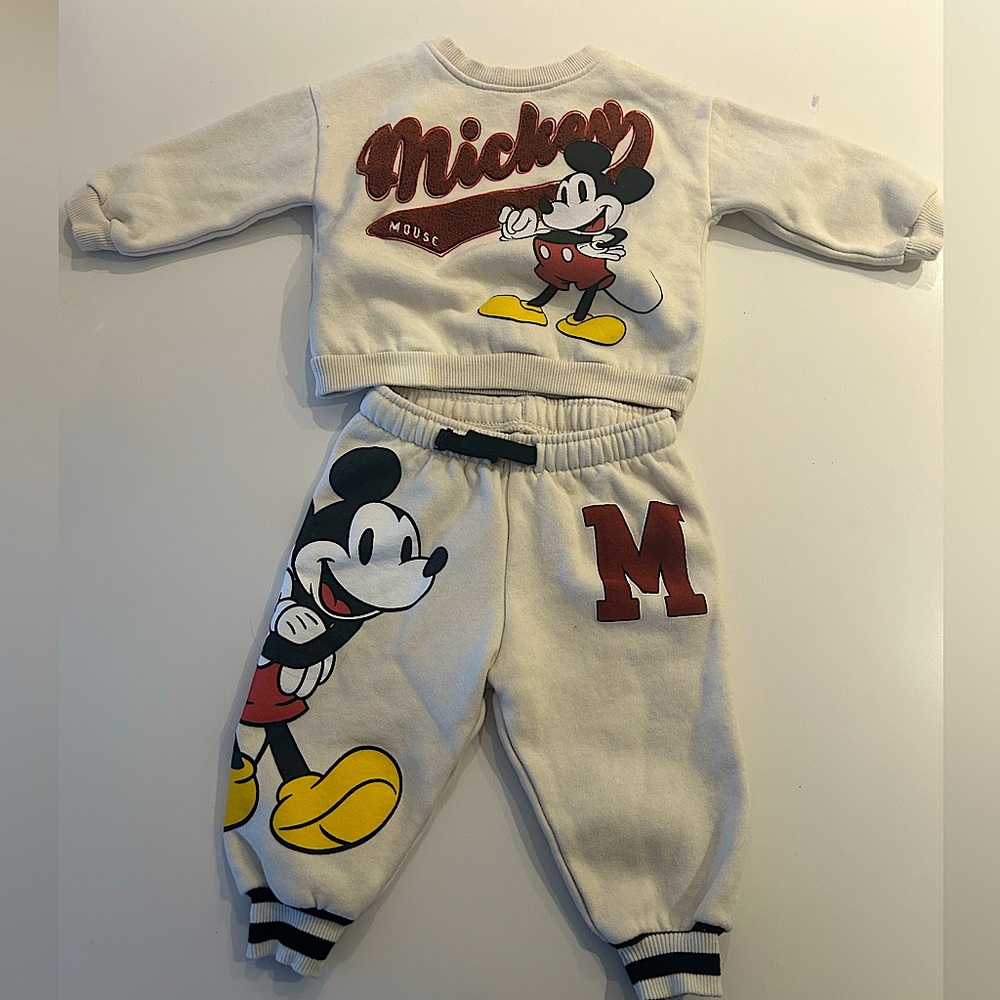 Zara Mickey Tracksuit